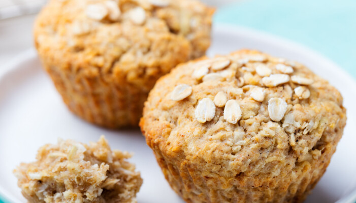 På picknicken, till frukost eller som mellis – dessa muffins funkar till allt. muffins med havre och banan