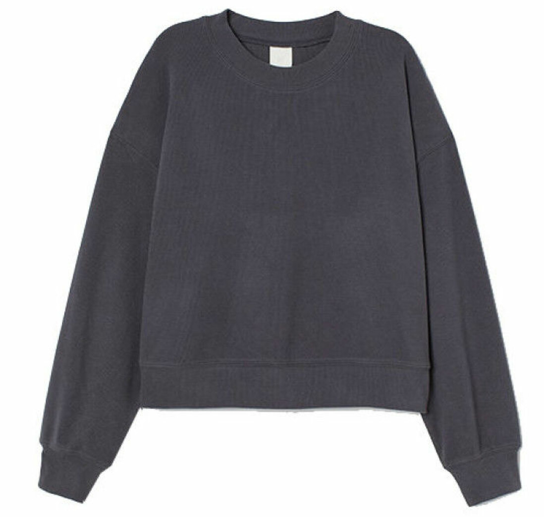 Mörkgrå tröja H&M