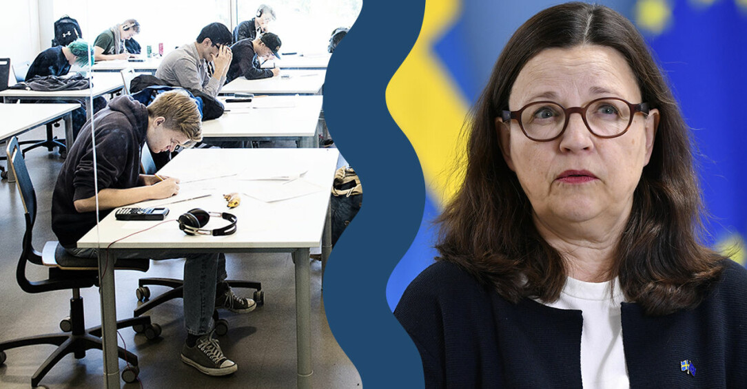 Utbildningsminister Anna Ekström om nationella proven