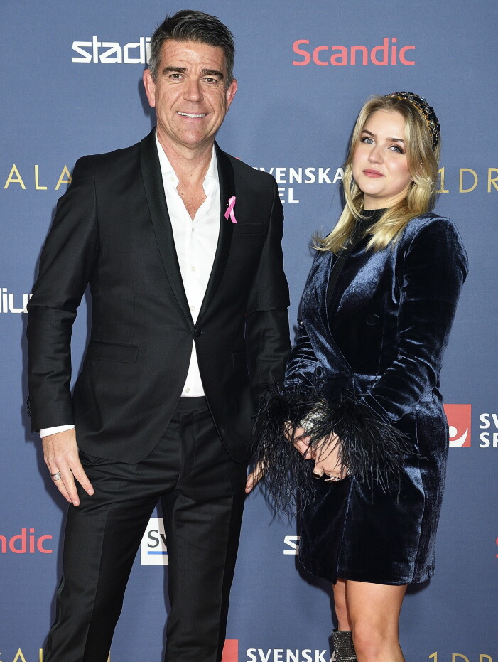 Patrick med dottern Wilma på Idrottsgalan 2022 Patrick med dottern Wilma på Idrottsgalan 2022