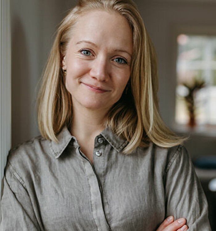 Paulina Gunnardo, beteendevetare med fokus på föräldraskap och barns utveckling och bloggar på Motherhood. Bild på Paulina Gunnardo.