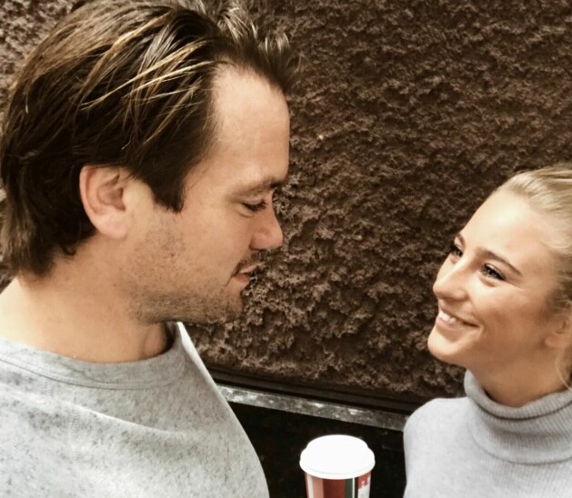 Penny och maken Douglas försöker se ålderskillnaden se som en styrka i relationen. Foto: Privat Penny Parnevik och mannen Douglas