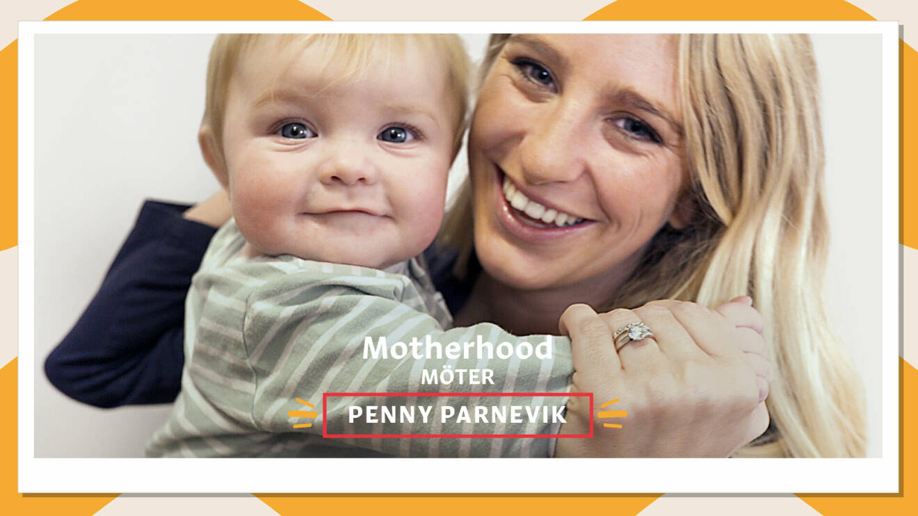 Penny Parnevik med dottern Pebble