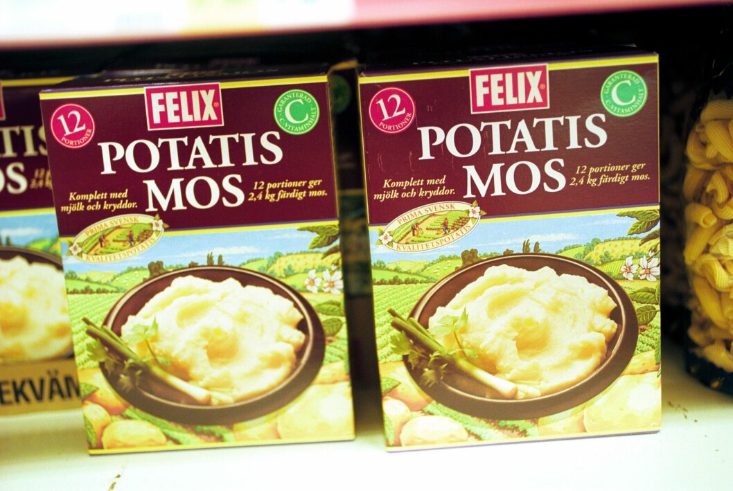 Äkta pulvermos, sådär gott. pulvermos