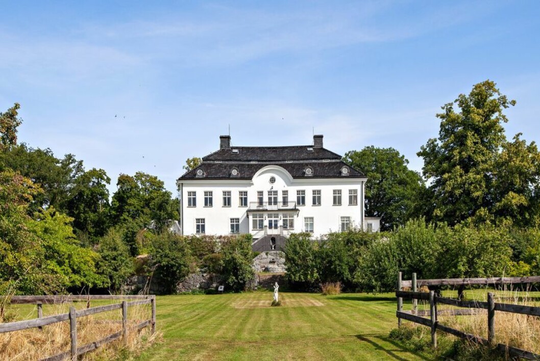 Paret Bagge Linds nya hem. Paret Bagge Linds nya hem.