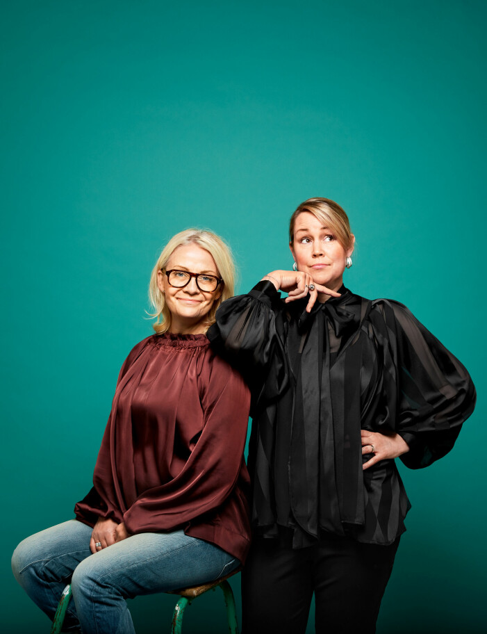 Anneli Östling och Bella Lagerquist lärde känna varandra genom parterapi. Stora relationsguiden, ny podd