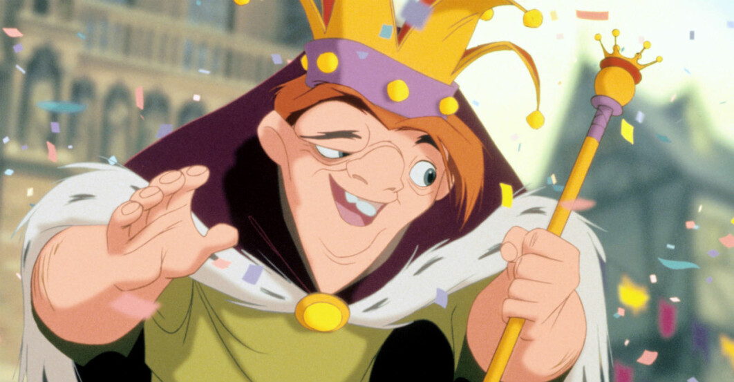 Quasimodo i <span class=" italic" data-lab-italic_desktop="italic">Ringaren i Notre Dame.</span> Quasimodo i Ringaren i Notre Dame.