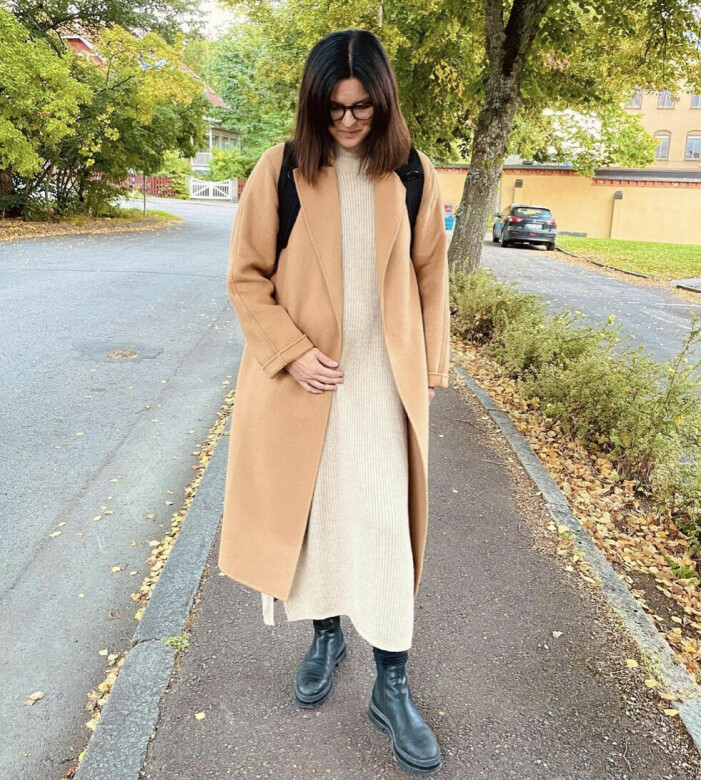 Sanna har fått må bra så här långt i graviditeten. Sanna Kallur gravid