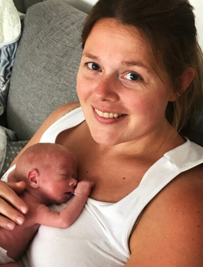 Idag följer David viktkurvan precis som han ska men kommer följas upp fram till skolåldern. Sanna Tufvesson med David Tufvesson
