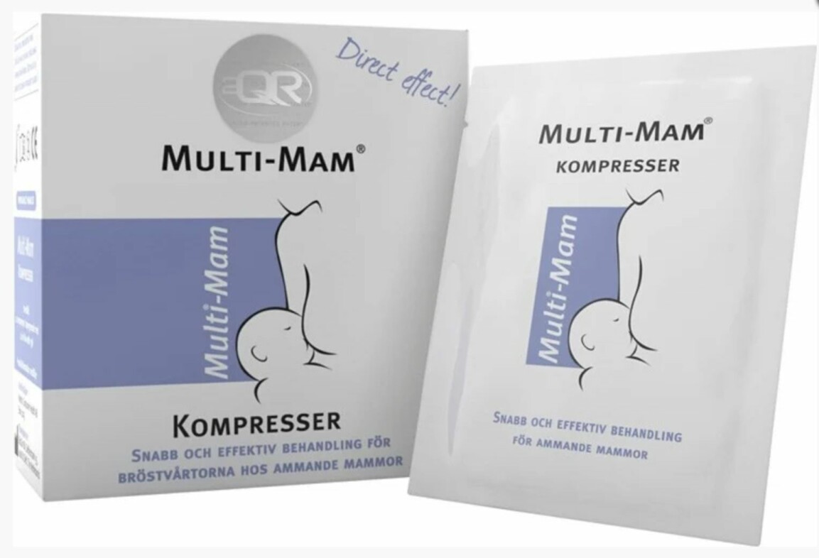 Kompresser för ömmande bröstvårtor är ett måste enligt en av mammorna. MAM bröstvårtskkompresser