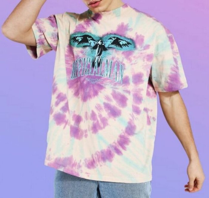 t-shirt kille batik tryck