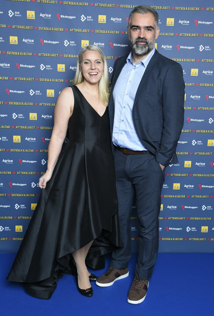 Carina Bergfeldt och Jesper Zølck. Carina Bergfeldt och Jesper Zølck.