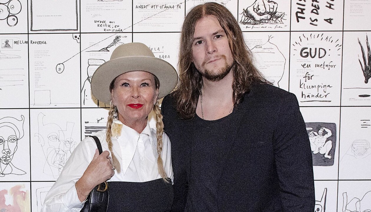Efva Attling och Simon Strömstedt. Efva Attling och Simon Strömstedt.