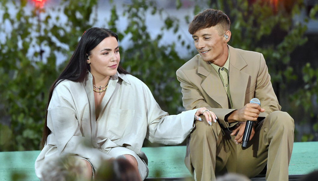 Miriam Bryant och Daniel Adams Ray på Allsång på Skansen!