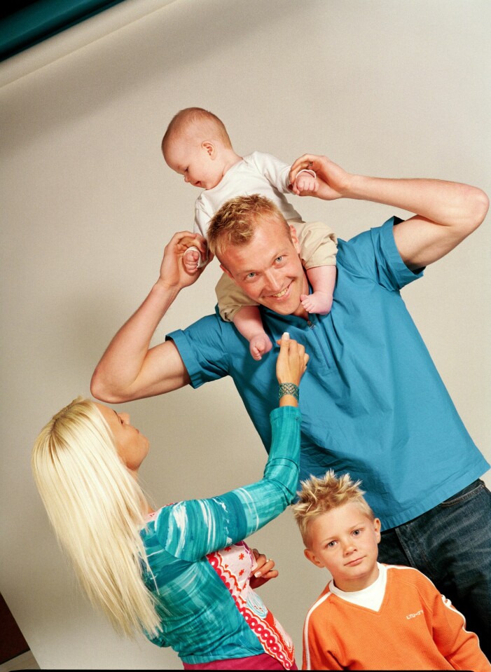 Magdalena, Magnus, Lance och Isak 2001. Magdalena Graaf om sonens uppväxt: ”Lance upplevelser och inte mina”
