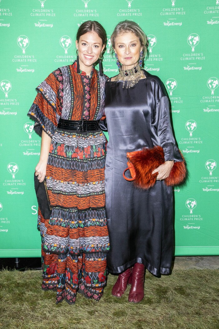 Lena Endre med dottern Rosanna Endre på gala 2018.