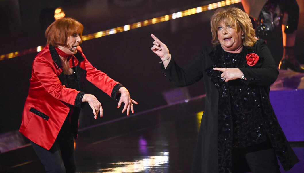 Eva och Ewa ställde upp med <em>Rena rama ding dong</em> 2021. Eva och Ewa ställde upp med Rena rama ding dong 2021.