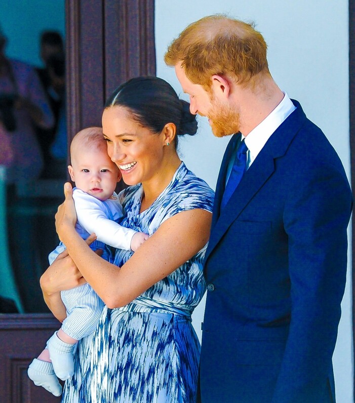 Nu har lille Archie blivit storebror! Montecito, CA - Prince Harry and Meghan Markle, Duke and Duchess of Sussex celebrate the 3-year anniversary of their marriage that took place on 19 May 2018 at Windsor Castle in London. N