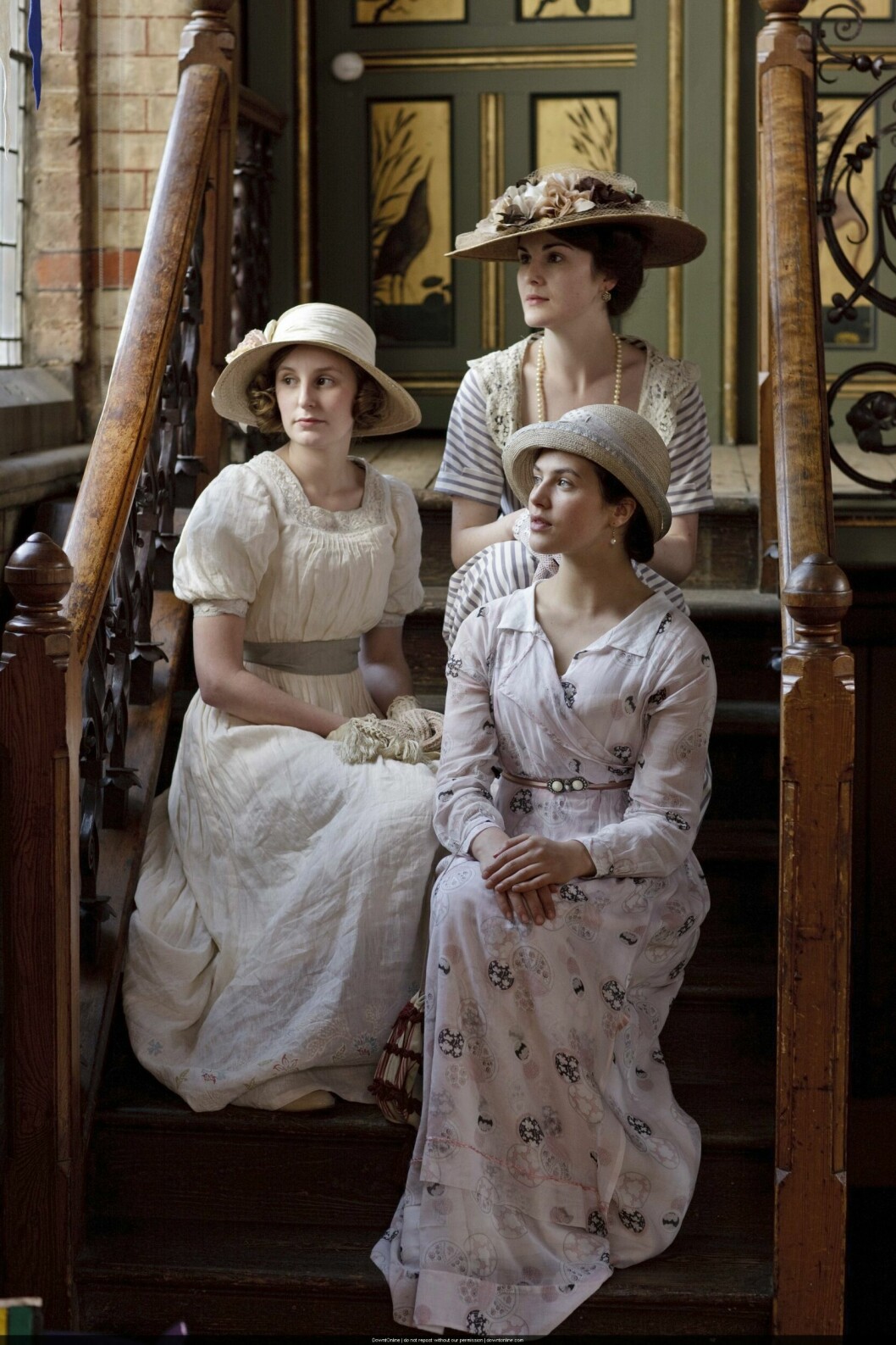 Lady Sybil är yngst av Crawley-systrarna. Mary, Sybil och Edith