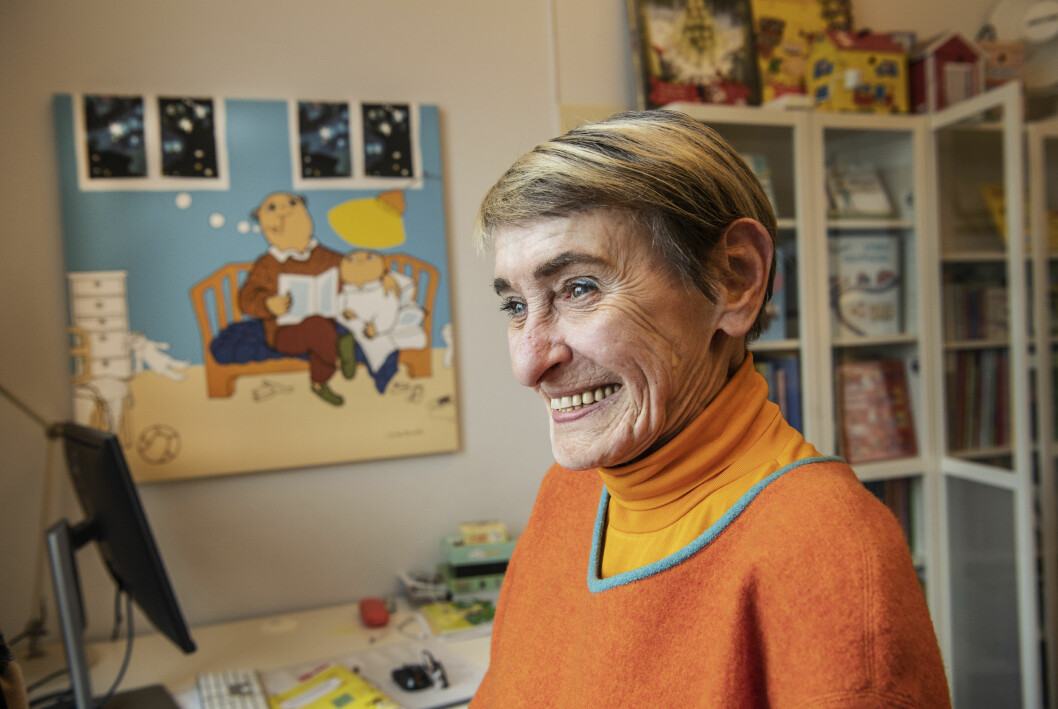 Gunilla Bergström förstod vad det var både att var barn och vuxen. Gunilla Bergström