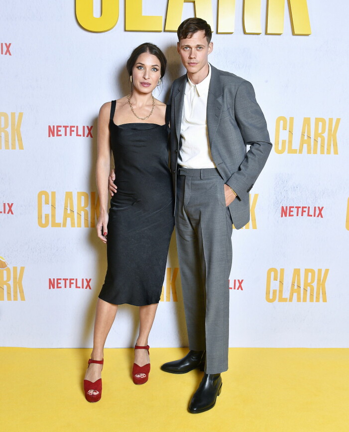 Alida Morberg och Bill Skarsgård såg vi senast i tv-serien <em>Clark </em>på Netflix. Bill Skarsgård och Alida Morberg