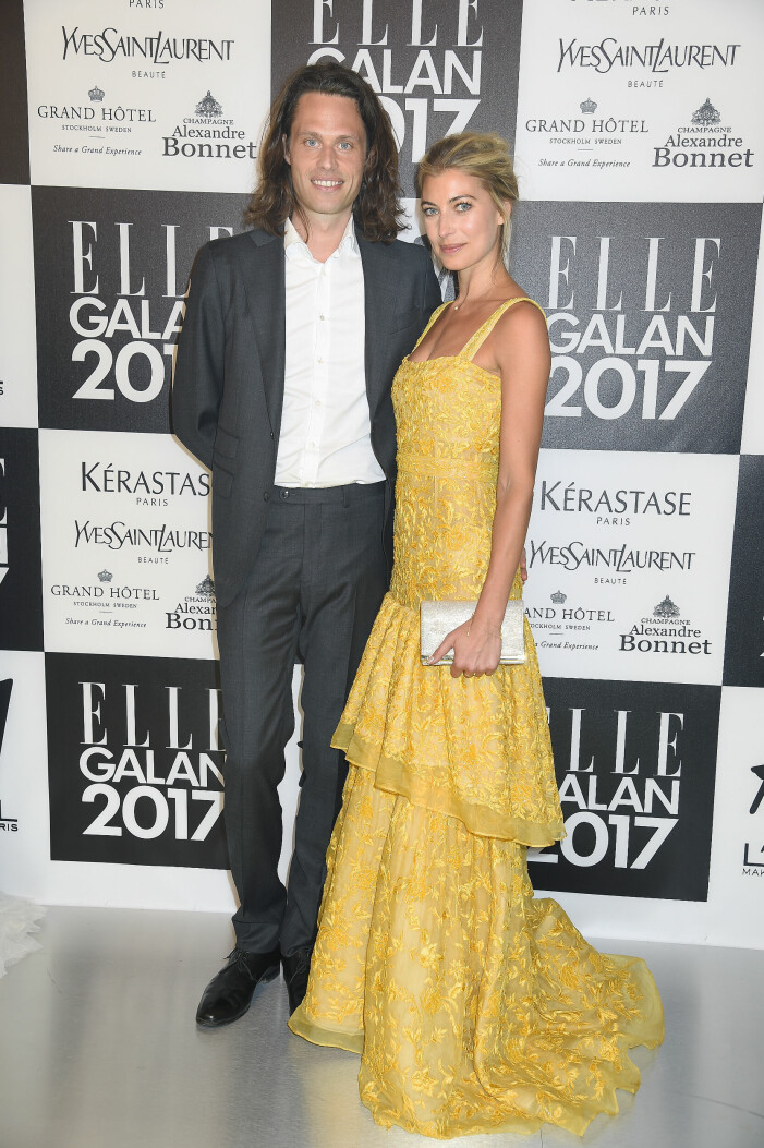 Fredrik och Cecilia på ELLE-galan 2017. Fredrik och Cecilia forss på ELLE-galan 2017.