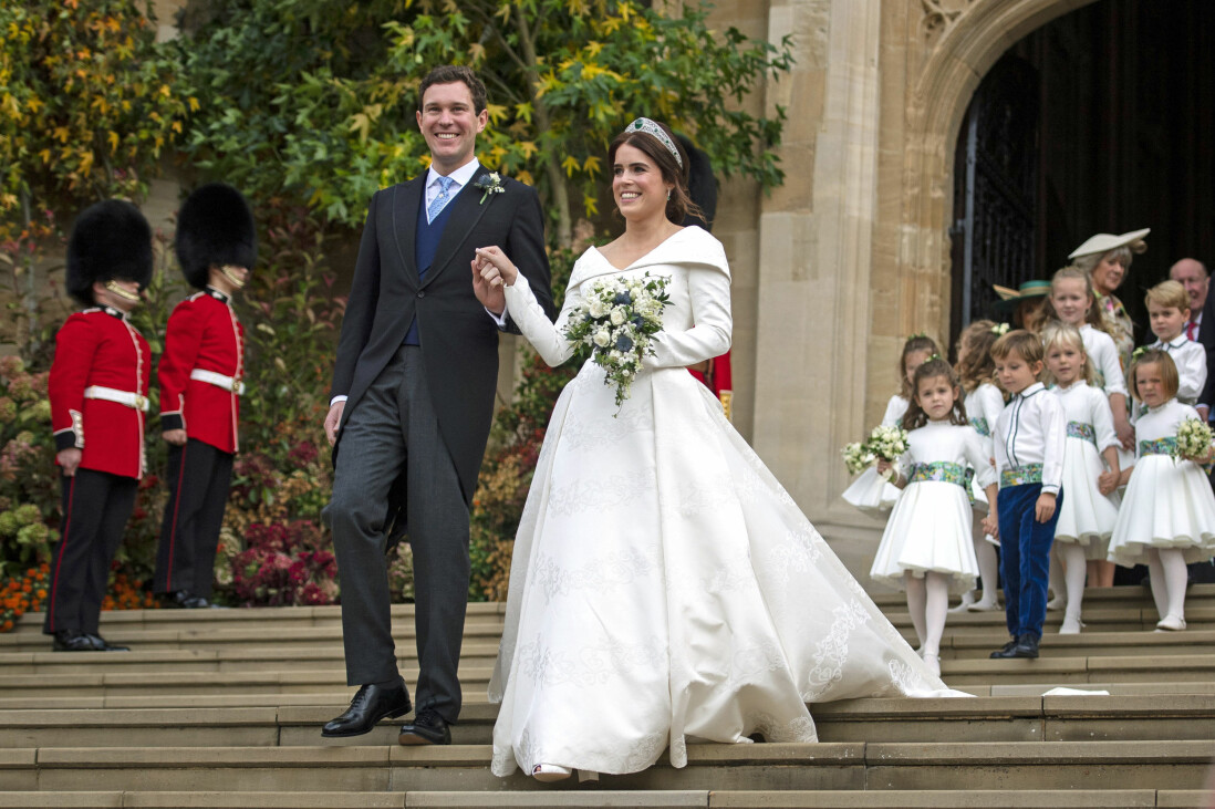 Prinsessan Eugenie och Jack Brooksbank