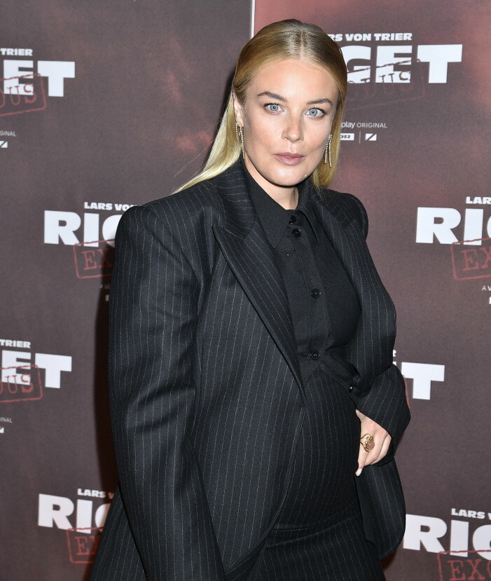 Ida Engvoll på premiären av <em>Riket Exodus</em>. Ida Engvoll