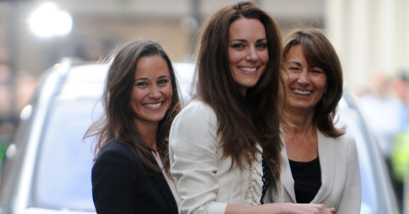 Pippa, Kate och mamma Carole Middleton – nu har en ny baby kommit till familjen! Foto: Pippa Middleton, Kate Middleton och Carole Middleton