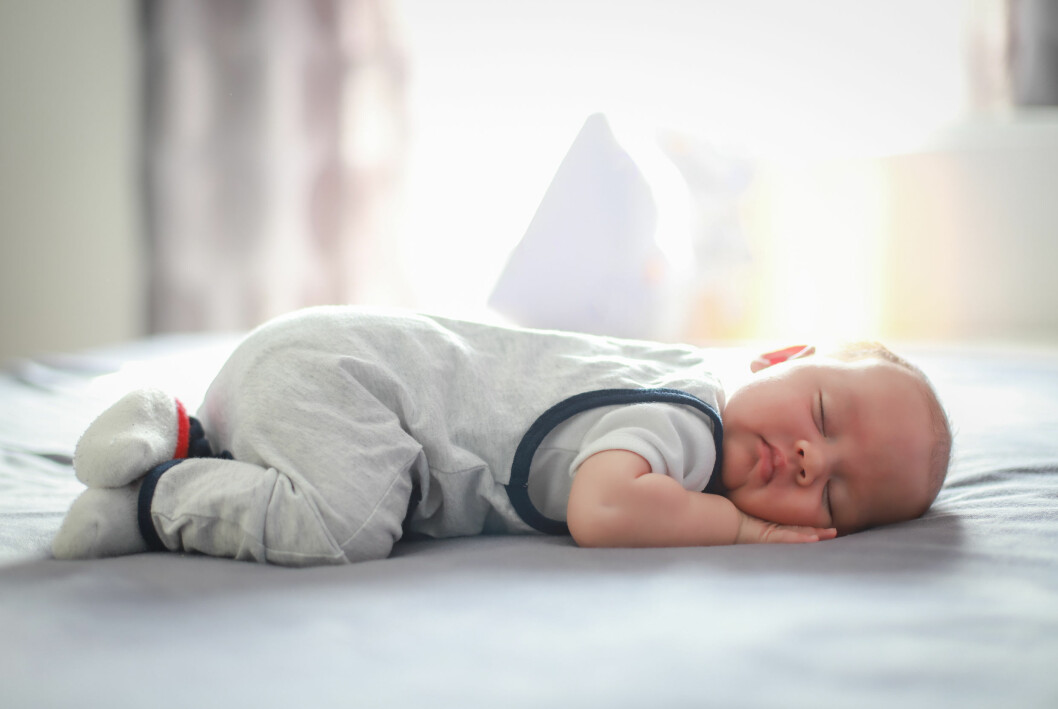 Beau, Armand och Claude – det kommer mer. bebis som sover