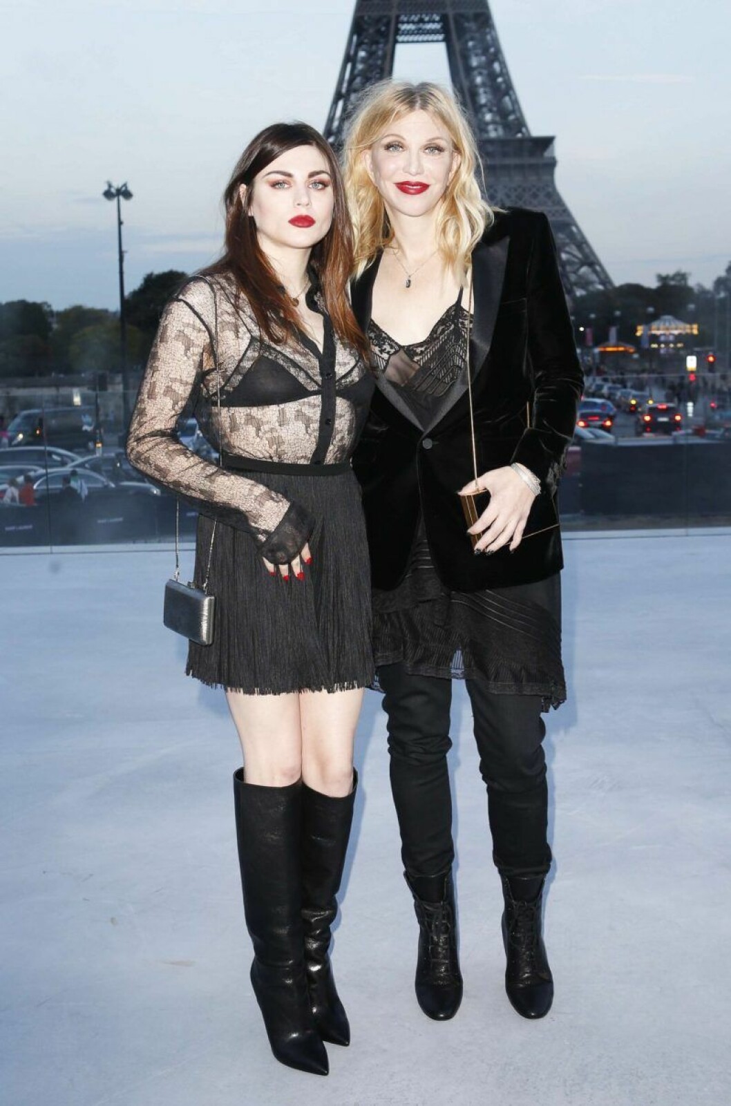 Frances Bean och Courtney Love