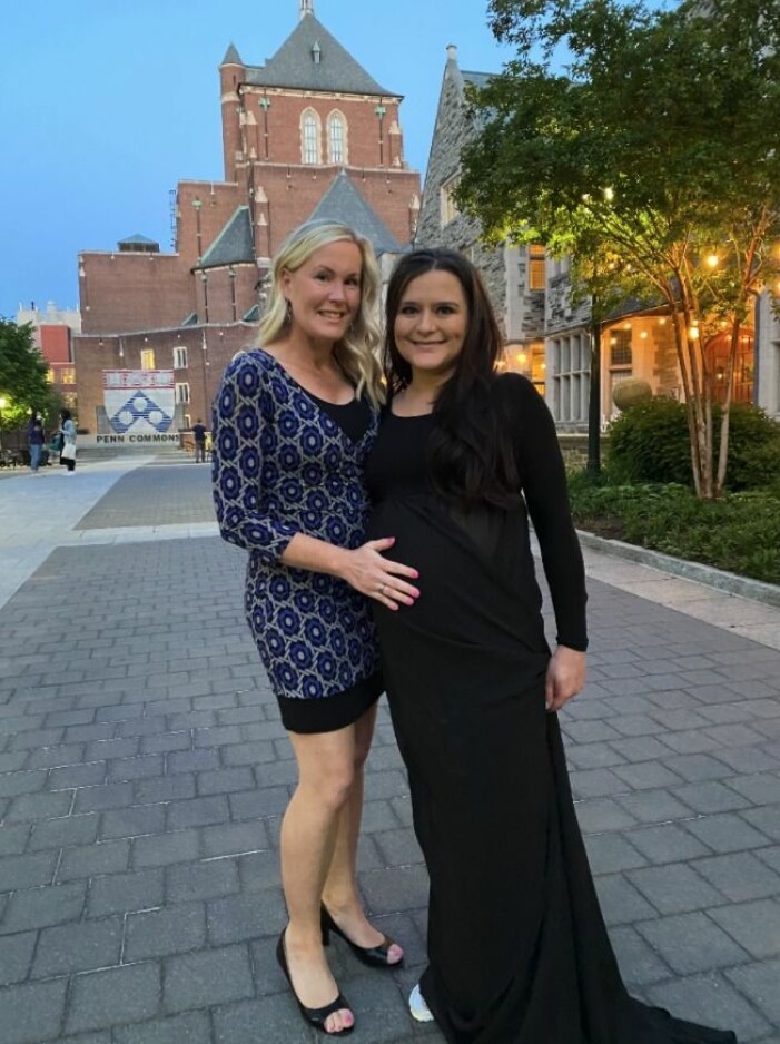 Cheryl och Chelsea tillsammans.