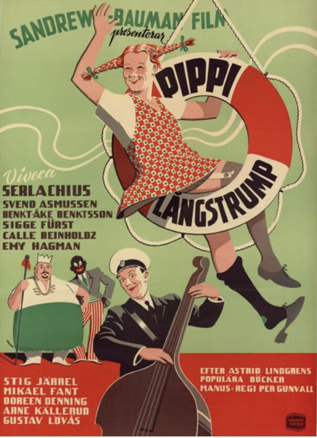 Astris Lindgren Pippi 1949