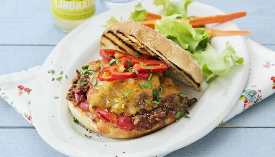 Sloppy Joes hamburgare