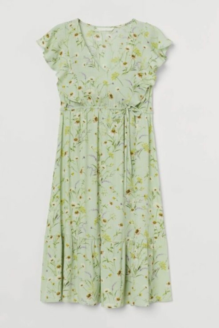 sommarklänning gravid H&M