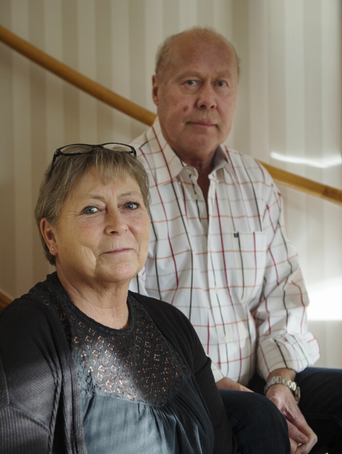 Marita och Raimo Björkman upplevde terrorn på Drottninggatan.