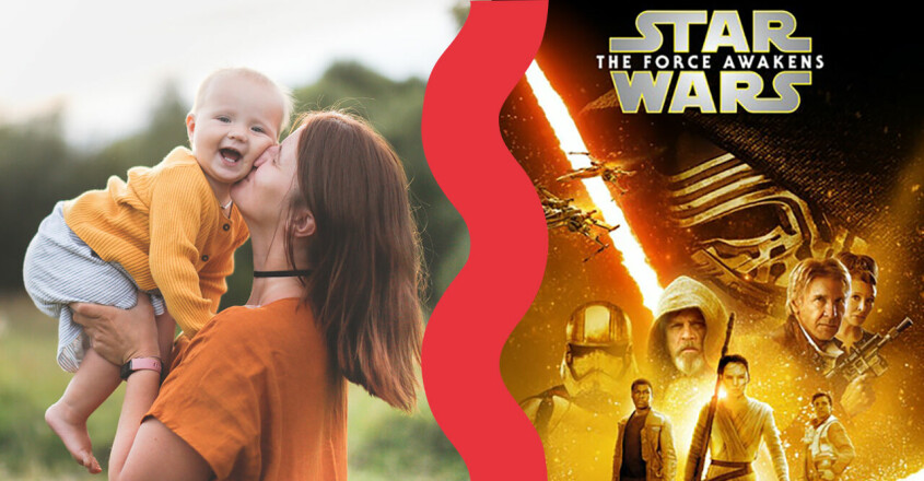 bebis och star wars film