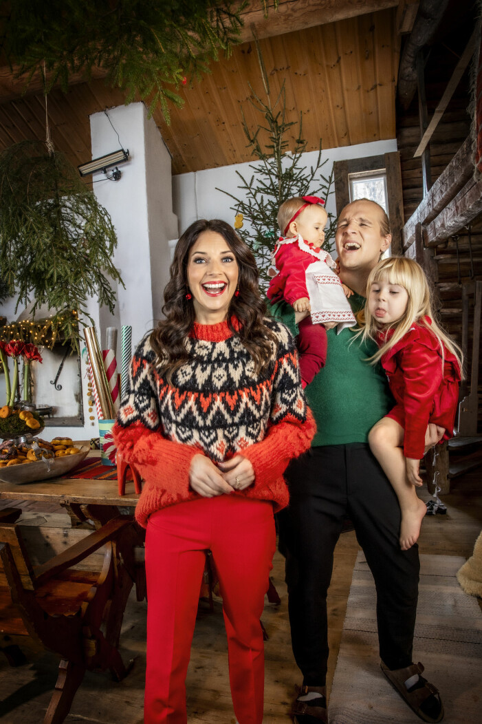 Programmet <span class=" italic" data-lab-italic_desktop="italic">Fixarjulen</span> med Malin och hennes familj sänds varje dag på SVT Play under november. Malin olsson familj