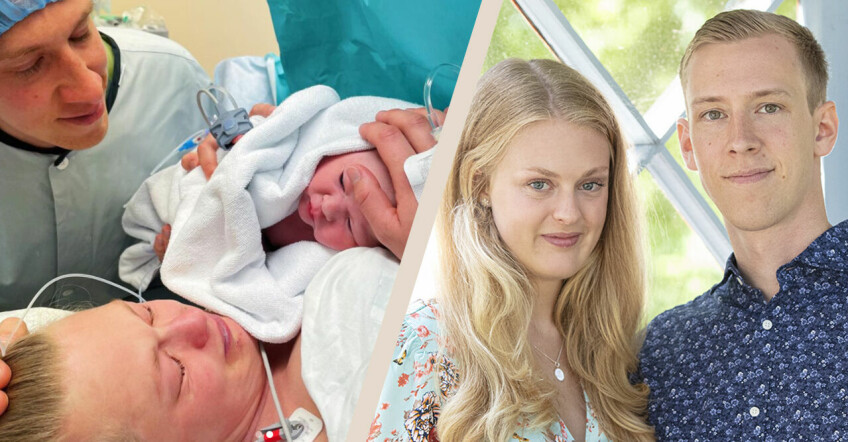 Anton Pehrson och Sofia Lindhe från Gift vid första ögonkastet har fått barn