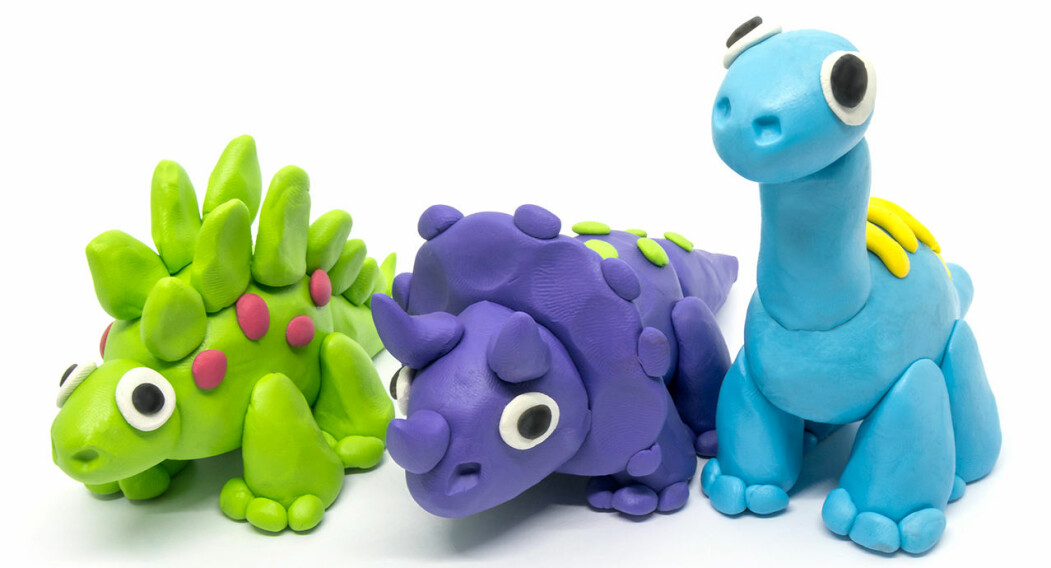 Forma fina figurer med trolldegen. Figurer i trolldeg.