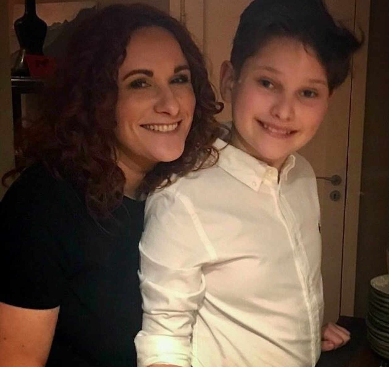 Valéria med sonen Rocco, 13. Valéria och Rocco Wirén