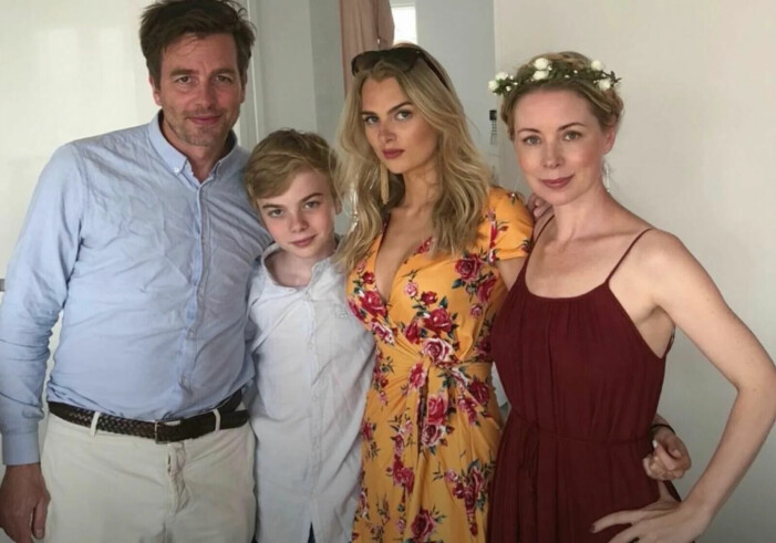Familjefotot visades upp i tv-programmet <em>Tillsammans med Strömstedts</em>.