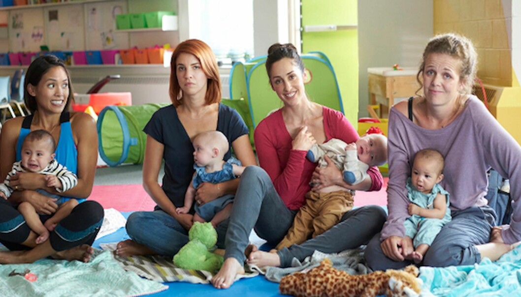 Workin moms tv-serie på Netflix