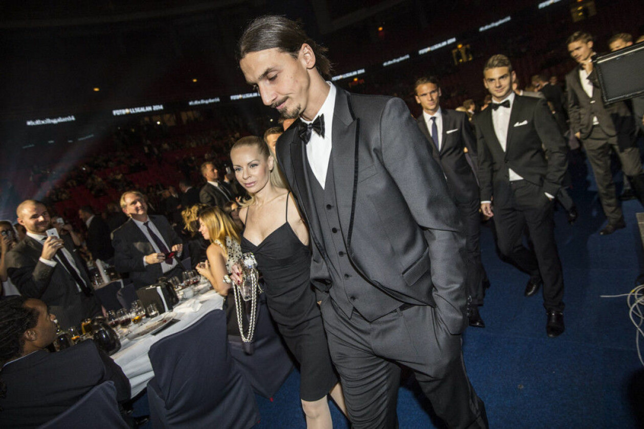 Helena Seger och Zlatan Ibrahimovic